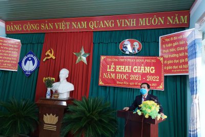 LỄ KHAI GIẢNG NĂM HỌC MỚI 2021-2022