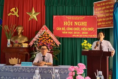 Hội nghị CV-VC năm học 2019-2020