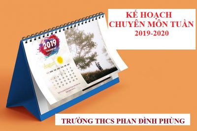 Lịch làm việc tuần 17,18